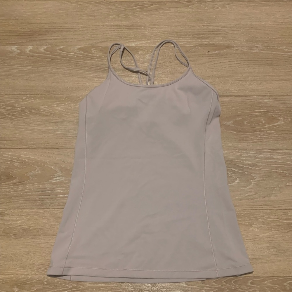 Lululemon Free To Be Smokey Blush Tank Size 10